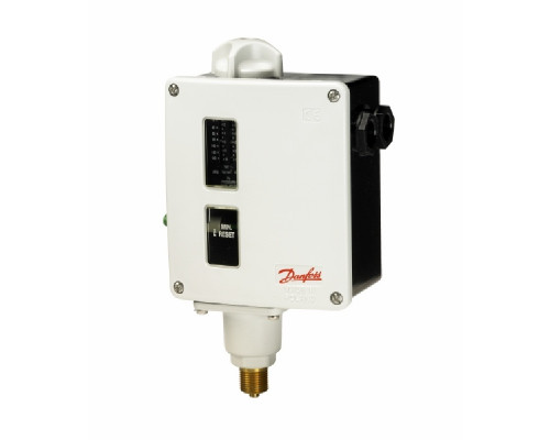 Реле давления, RT 35W, 0–2.5 бар, дифф. 0.1 бар, G 1/2A, Danfoss