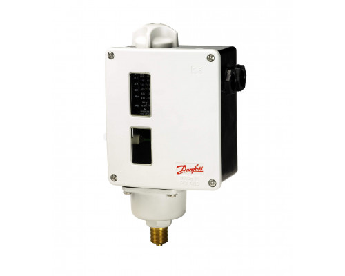 Реле разности давления, RT 262A, 0.1–1.5 бар, дифф. 0.1 бар, 2хG 3/8A, Danfoss